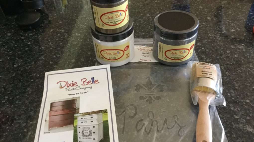 I have the wonderful opportunity to work with Dixie Belle Paint products for this project. It is my first time working with their products and let me tell you I am impressed. The company also is there to help you with tutorials, and you can email them questions. This paint is great for the everyday DIYer. No sanding or primer necessary (I totally could have skipped that step.) You can check out their products here: Dixie Belle Paint Company