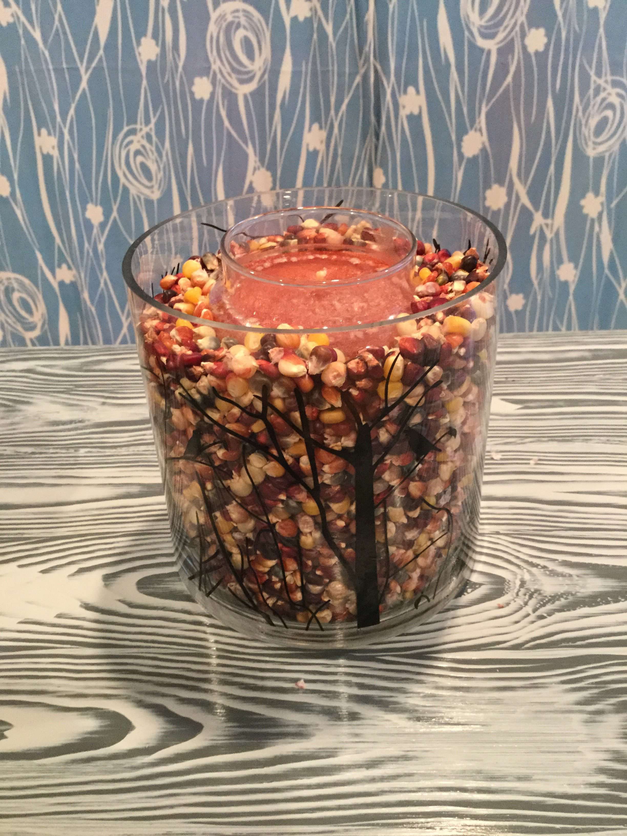 Easy and Beautiful Fall Candle