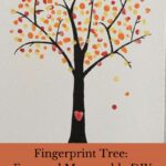 Are you wondering how to make a fingerprint tree? With just a few supplies you can make this super easy and memorable DIY.