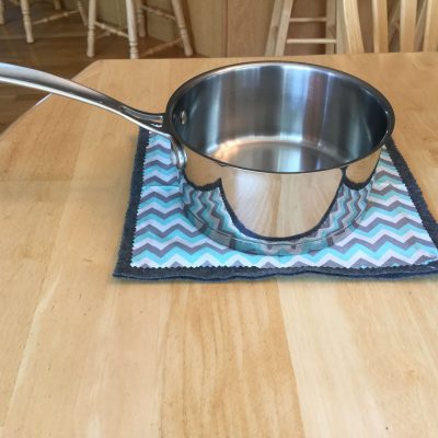 Use to place your hot pots, pans, or casserole dishes on to keep your table safe.