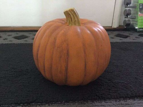 Carve Fake Pumpkins