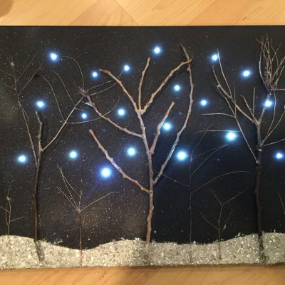 Here is the completed project after the Live show!