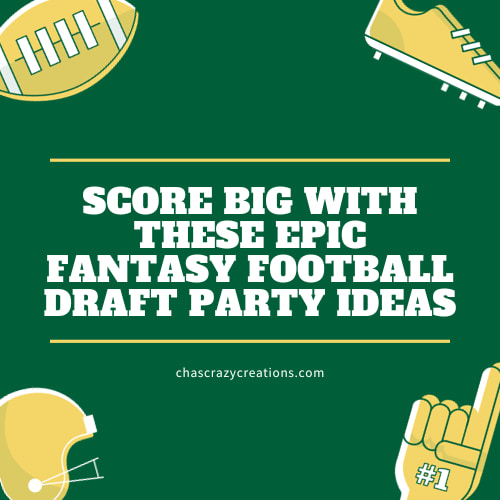Are you looking for Fantasy Football Draft Party Ideas? Here you'll find several ideas to score big with the attendees.