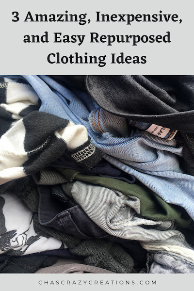 What can I make out of old clothes? I have 3 ways repurposed clothing can keep you warm during the winter that are easy and helpful.