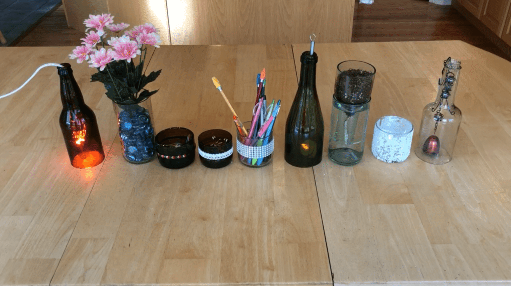 Here are all the things you can make with old bottles and a bottle cutter