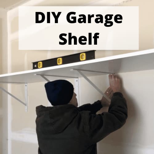 Easy Heavy Duty Garage DIY Shelf