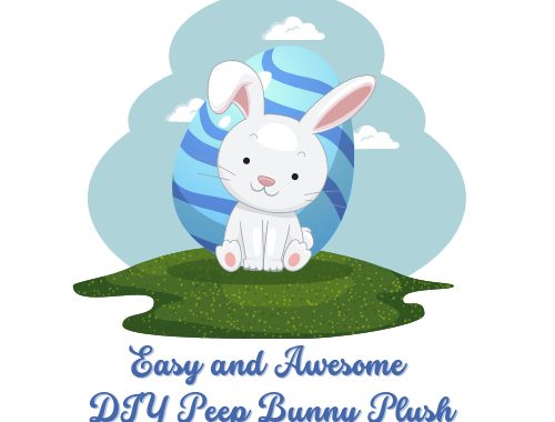 Easy and Awesome DIY Peep Bunny Plush