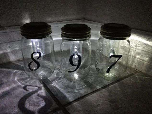 How To Make Solar Light House Numbers