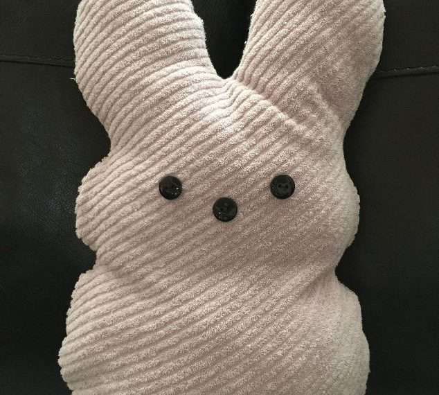 Are you looking for a DIY Peep bunny plush tutorial? Here is a really easy craft and you can even make it no sew if you'd like.