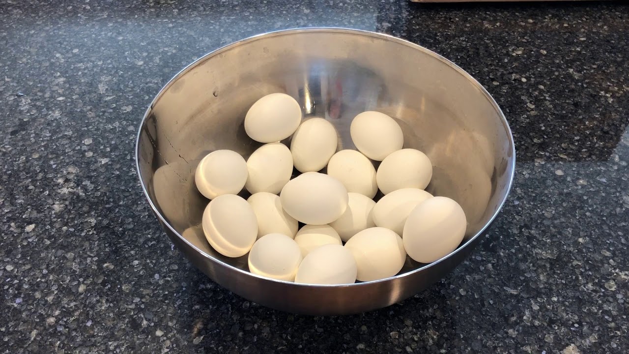 Awesomely Easy Peel Hard Boiled Eggs