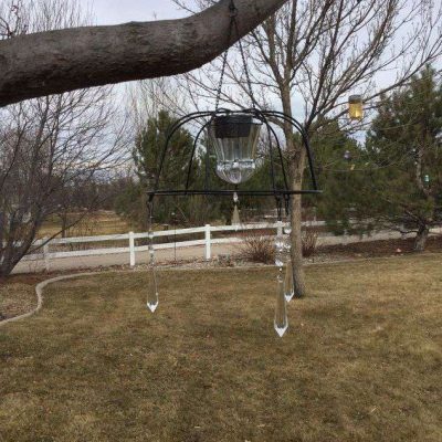 Your solar chandelier is ready!