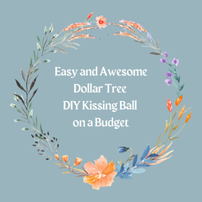 Are you looking for a DIY Kissing ball? Look no further, you don't have to spend a fortune, you can make one on a budget with just a few dollars.