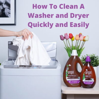 Do you want to know how to clean a washer and dryer? I figured it was about time to give it a little TLC and deep cleaning to help them last.