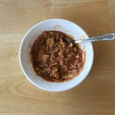 Do you want an easy slow cooker enchilada soup? This recipe is inexpensive, easy, and can be adjusted for small or large groups of people.