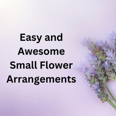 Are you looking for small flower arrangements? I have a super easy DIY for you that all starts with a small item you probably have at home.