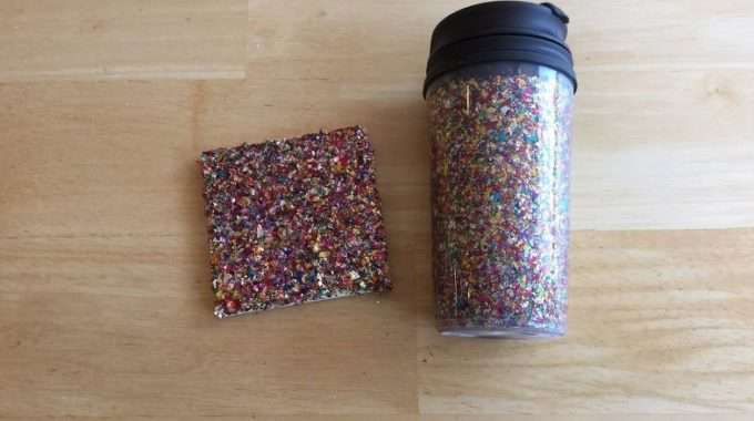 Confetti Travel Mug & Coaster