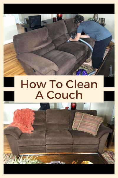 I'm at it again, a new challenge of how to clean a couch naturally. Well, to put this to the test, I cleaned my friend's couch. Why is this a key piece - who would risk ruining their friend's couch?!!! So I found a way to safely clean her couch with items I already had at home, and I wanted to share the results with you.