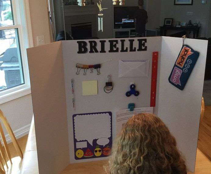 As you can see here my son is in the background enjoying his time off, and my daughter is studying hard. They both love their boards and plan to personalize the sides with photos, stickers, etc.