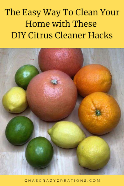 Did you know you can make a DIY Citrus Cleaner? Stay away from harsh chemicals and clean naturally with just a few simple steps!