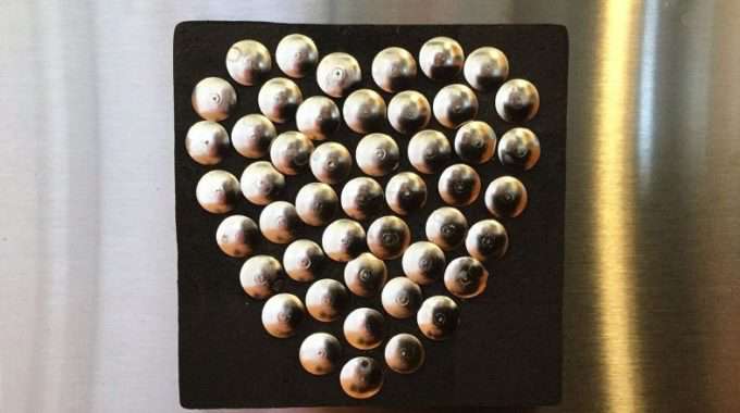 They were the craft and party favors. These ladies were hanging them in their lockers. This is how they would start, but they could change the design if they wanted at any time, or change it to a cork board to hang up reminders, etc. Use them on your fridge, front door, where ever it works for you and have fun changing it up, posting reminders, etc.  *Bonus - since we painted it with the chalkboard paint it doubles as a mini chalkboard!