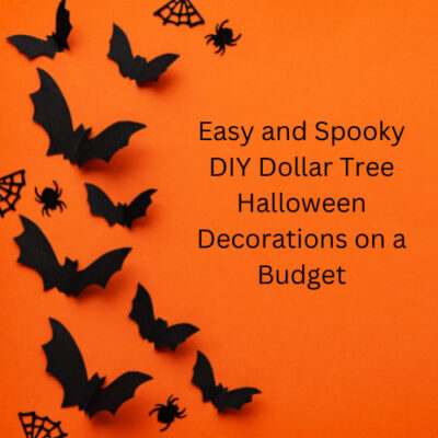 Are you looking for DIY Dollar Tree Halloween Decorations? Here are several easy and spooky DIYs that you can make on a budget.