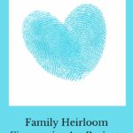 Do you want to make fingerprint art? This is a great way to capture a piece of a moment with family and friends forever. 