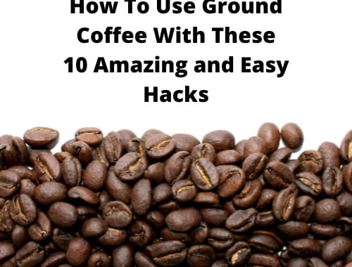 Do you drink coffee in the morning too and wondered how to use ground coffee leftovers?  I did some research on helpful ways we can use coffee grounds around our house and wanted to share them with you.