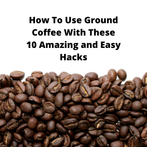 Do you drink coffee in the morning too and wondered how to use ground coffee leftovers?  I did some research on helpful ways we can use coffee grounds around our house and wanted to share them with you.