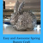 Are you looking for a spring bunny craft? This is a super easy DIY that involves finding a thrift store bunny and giving it some love.