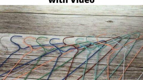 Do you wonder what to do with hangers? Here are several creative ways to use extra hangers in your home.