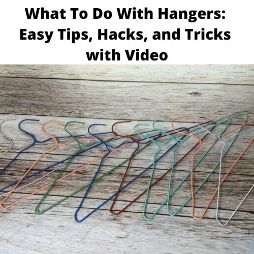 Do you wonder what to do with hangers? Here are several creative ways to use extra hangers in your home.