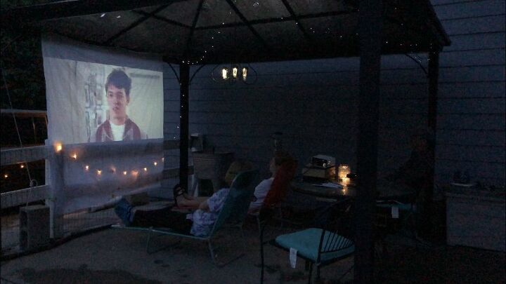 Summer Projects! (14) outdoor movie night