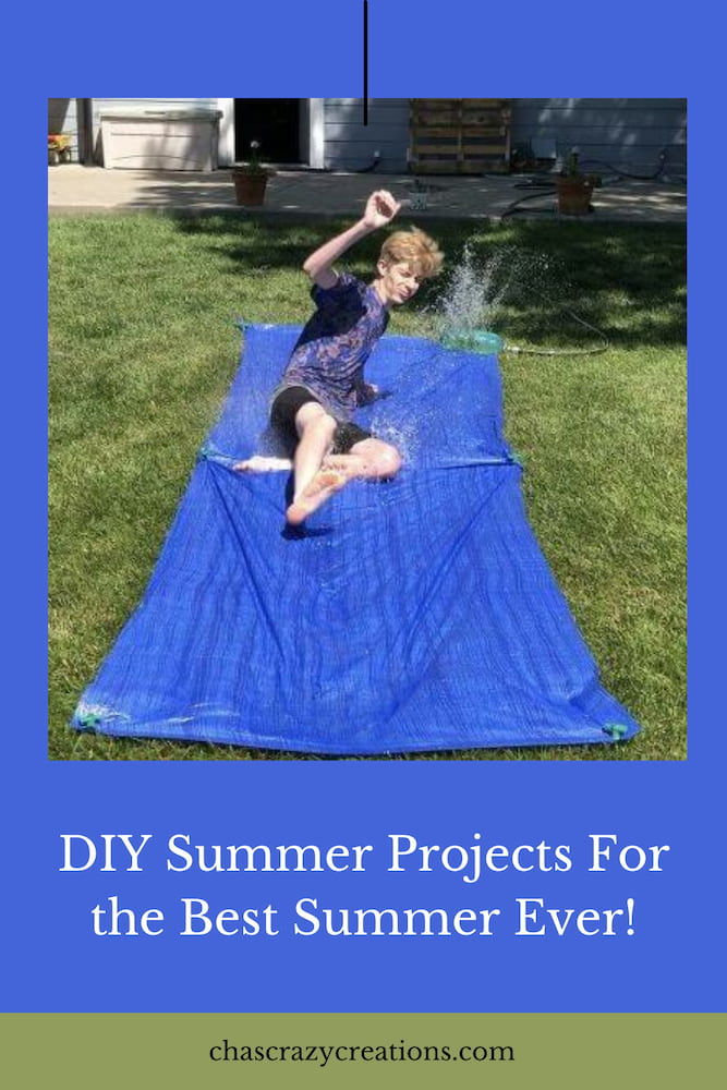 Are you looking for some summer projects?  Here are some super easy and fun DIYs the whole family will love.