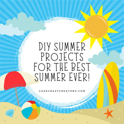 Are you looking for some summer projects? Here are some super easy and fun DIYs the whole family will love.