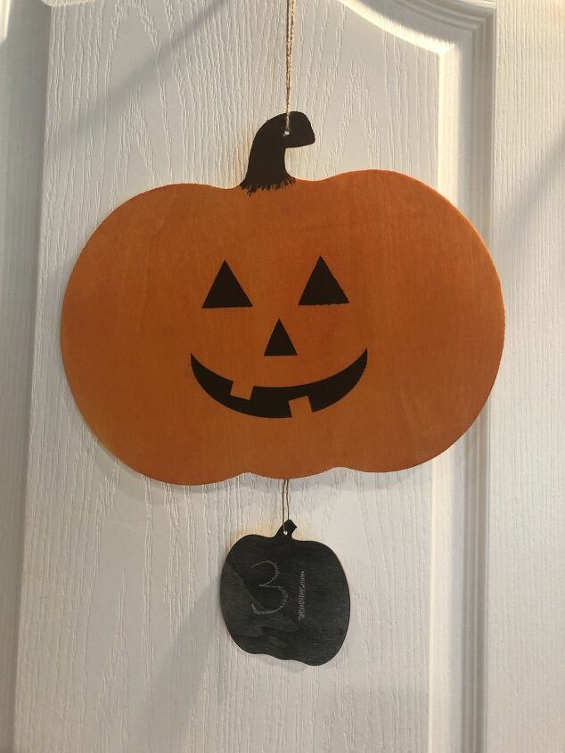 How Many Days Till Halloween Easy Dollar Tree Craft with Video
