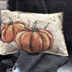 What I love about this project is that you could create these for ever season. You can remove the stuffing from one pillow and put it in the new one. This will also make storing the pillow covers super easy as they'll be flat.