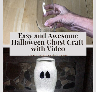 Easy and Awesome Halloween Ghost Craft with Video