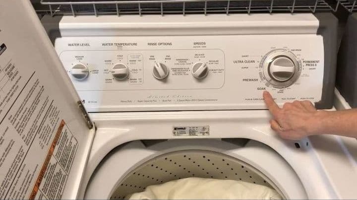 Settings - to get rid of stains like these you need to set your temperature to the hottest setting you have, fullest load, and then if you have a soak setting select that. If you don't have a soak, you'll need to fill up you washing machine with water and then stop it so that it can soak.