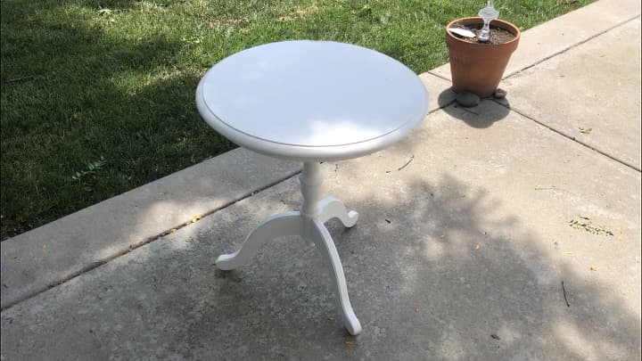 Here's the original table, and it looked like it originally came from Target according to the label.