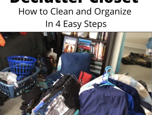 Declutter Closet – How to Clean and Organize In 4 Easy Steps