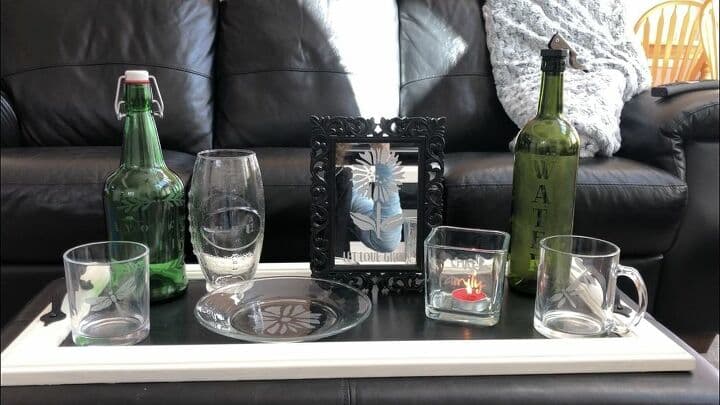 This is great for creating gifts. You can etch anything that is glass (mirrors included). Here are a few examples of things I have etched - recycled bottles, candle holders, dishes, mirrors, sun catchers, picture frames, etc.