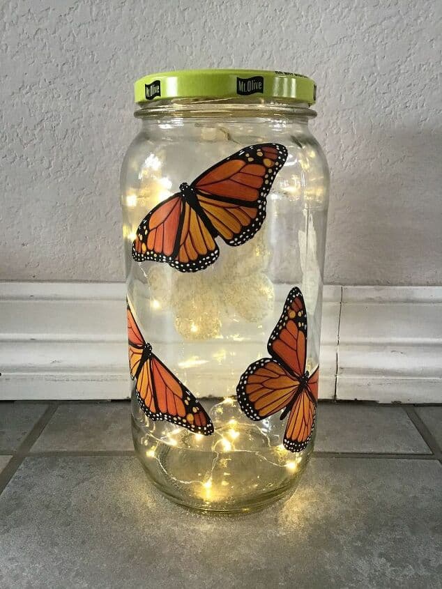 I love how it turned out! Now I just need to update the lid of this jar. Any ideas?