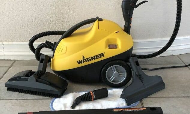 Steamers use traditional boiler technology to heat the water and produce deep sanitizing steam cleaning power. The steamer comes with several attachments to help you clean so many areas!