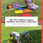 Looking for outdoor games? We created some easy and inexpensive outdoor games for our yard on a budget. There are so many ideas in this one post alone! Outdoor games for families, outdoor games for teens, outdoor games for everyone, tons of ideas here.