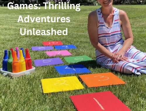 Looking for outdoor games? We created some easy and inexpensive outdoor games for our yard on a budget. There are so many ideas in this one post alone! Outdoor games for families, outdoor games for teens, outdoor games for everyone, tons of ideas here.