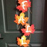 You could hang this fall decoration in several different places.