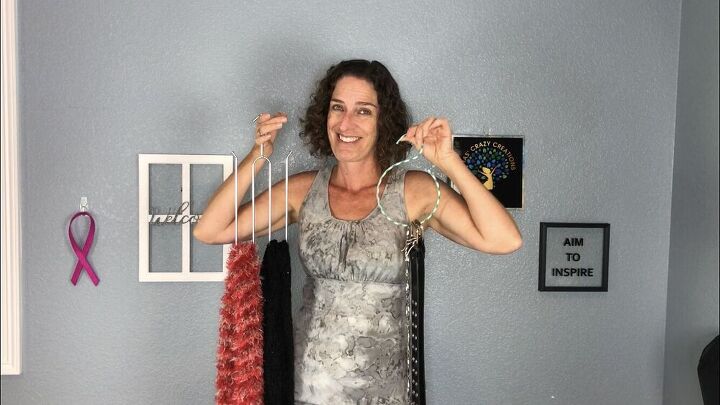 There are great inexpensive hangers out there that you can use for belts, scarves, jewelry, and tie storage.