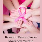 Did you know that October is Breast Cancer Awareness Month? Have you wondered how to make a breast cancer awareness wreath? I'm a breast cancer survivor and I am sharing how I created a breast cancer awareness wreath.