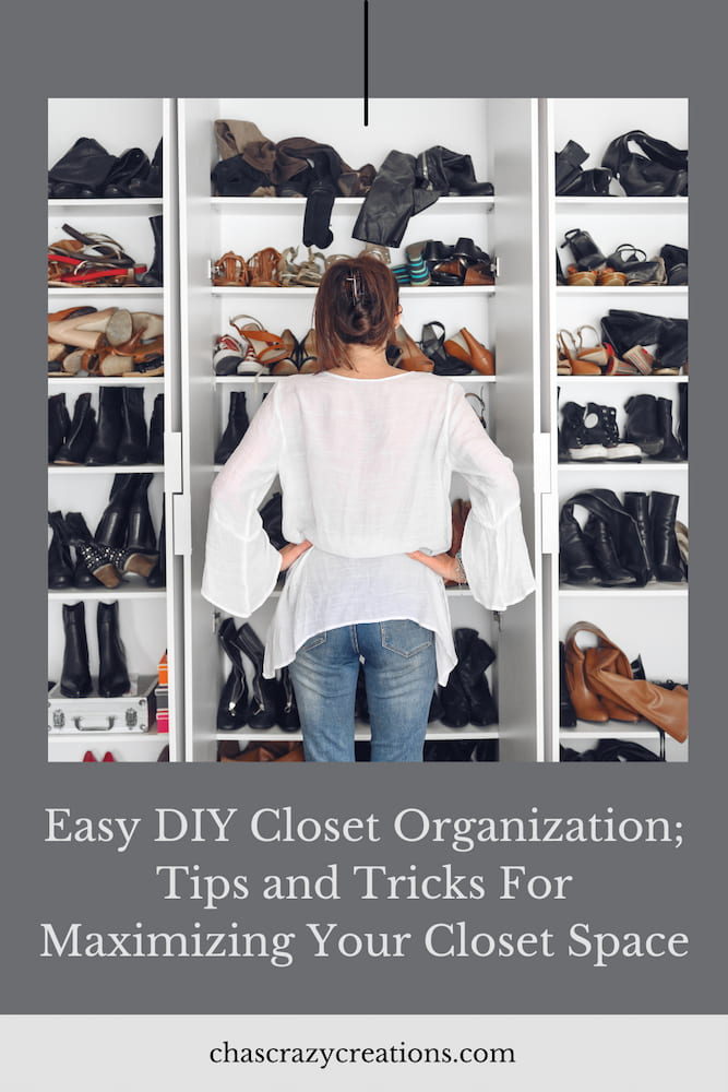 Are you looking for DIY closet organization? I'm sharing how to organize a closet with some of my favorite tips, tricks, and hacks.
