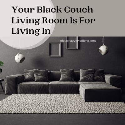 Are you looking for black couch living room ideas? I'll show you the before and after of our room once we put our black couches in.
